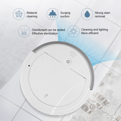 Auto-Recharge Intelligent Vacuum and Mop Robot Cleaner